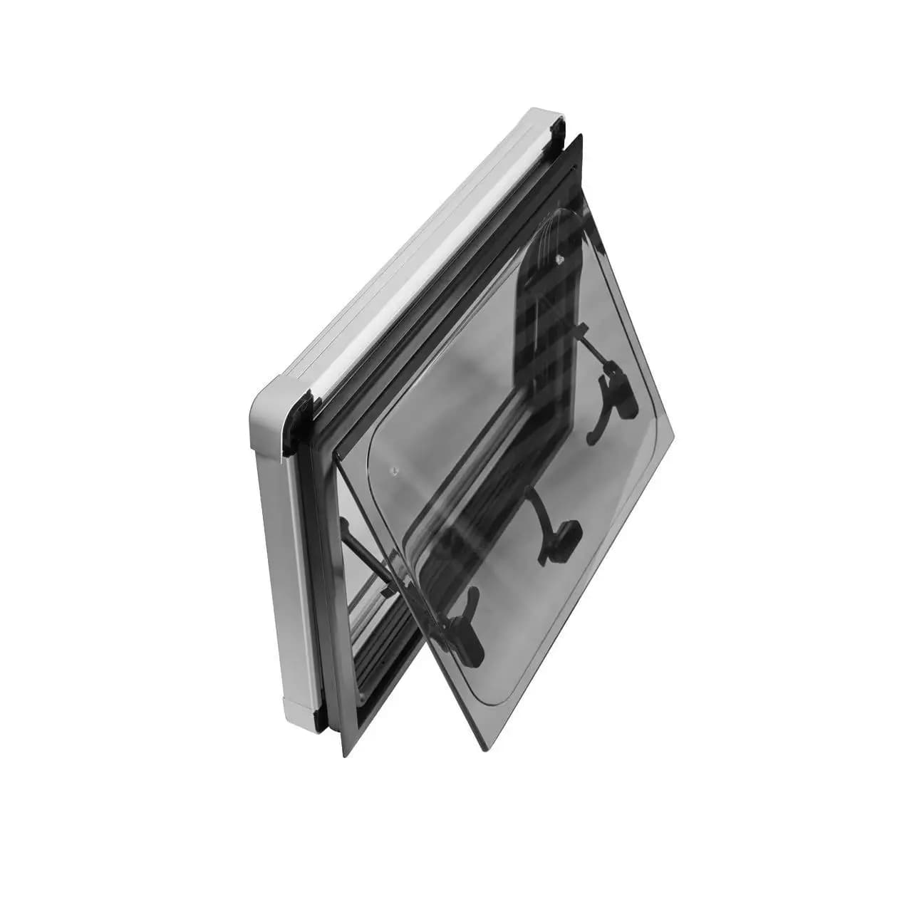 Top Hinged RV Window 500*300mm Cut Out Size Double Glazed Acrylic Glass Window