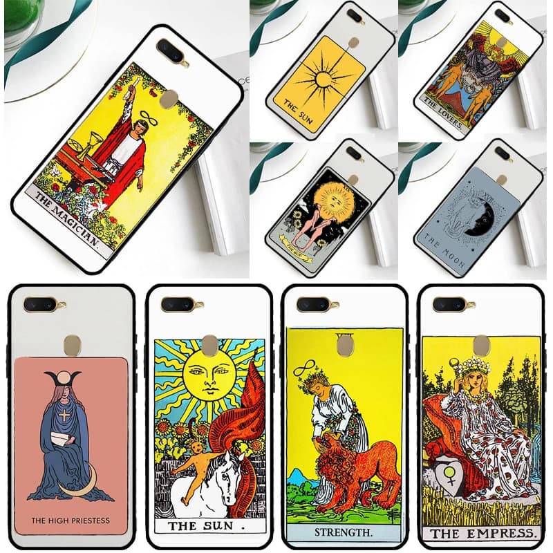 Tarocchi Carta Astrologia Sole Luna Amante Caso Per Oppo A60 A40 A80 A16 A76 A96 A18 A38 A58 A78 A98 A91 A15 A17 A74 A94 A54 A57S Copertura