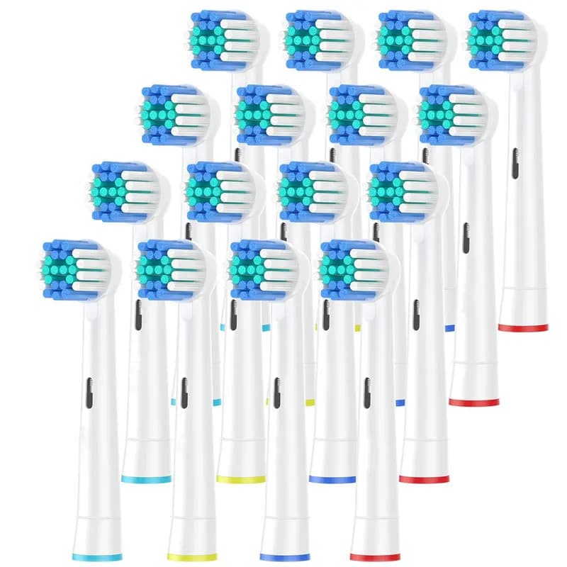 4/12/16/20 Pcs Replacement Toothbrush Heads Compatible with Oral-B Braun Professional Electric Toothbrush Heads Brush Heads