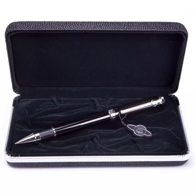Penna a sfera regalo nera in fibra di carbonio tedesca Duke pennino da 0,7 mm regalo creativo penna gel aziendale scrittura di cancelleria per studenti scolastici