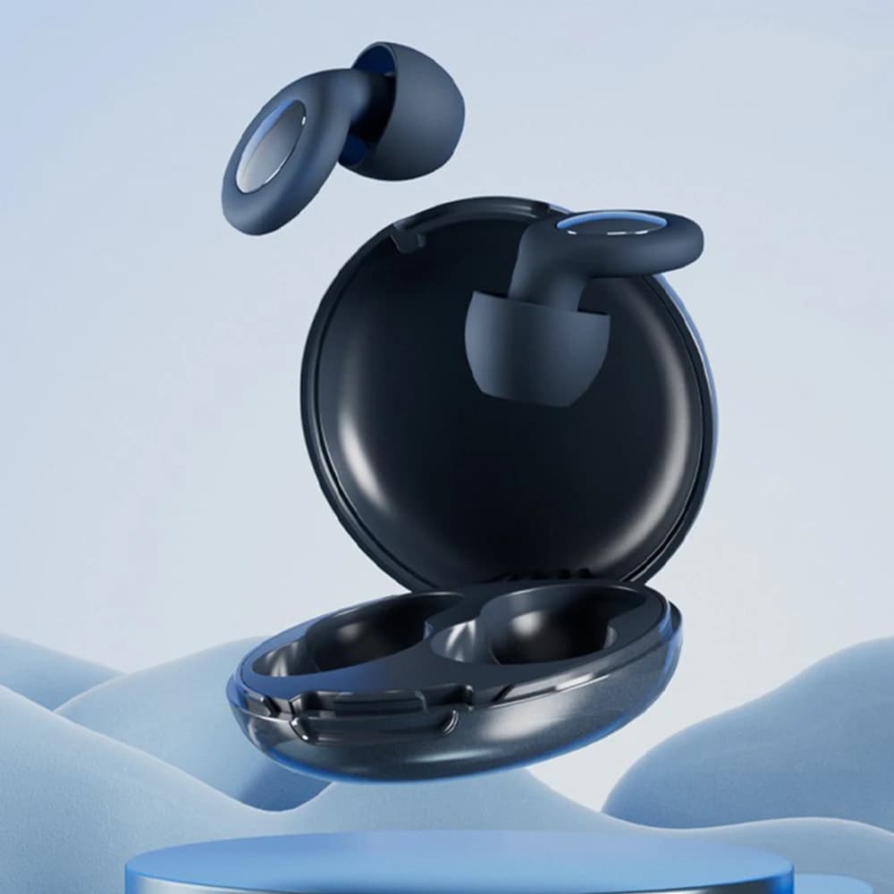 ESSAGER Earplugs with Noise Cancellation for Sleep Silicone Soft Earplugs for Sleeping Reducing Noise for Sleep Work Studio Travel