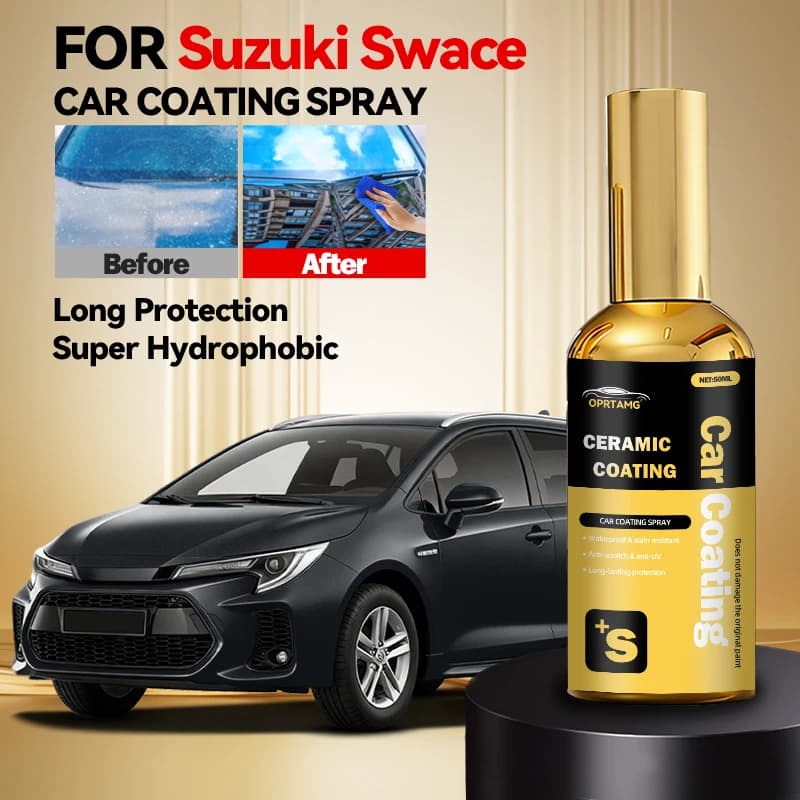 Strumento per la rimozione di graffi auto, cura della vernice, rimozione di effetti vorticosi, riparazione graffi, lucidatura, rivestimento protettivo per auto, compatibile con Suzuki Swace