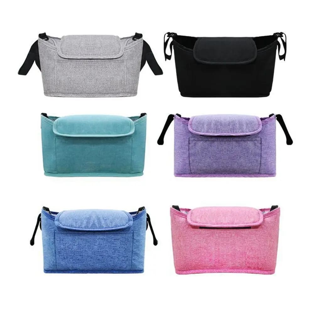 Borse per pannolini Borse a tracolla Accessori per passeggino Portabottiglie Passeggino Portabicchieri Borsa portaoggetti per passeggino Organizer per carrozzina per bambini