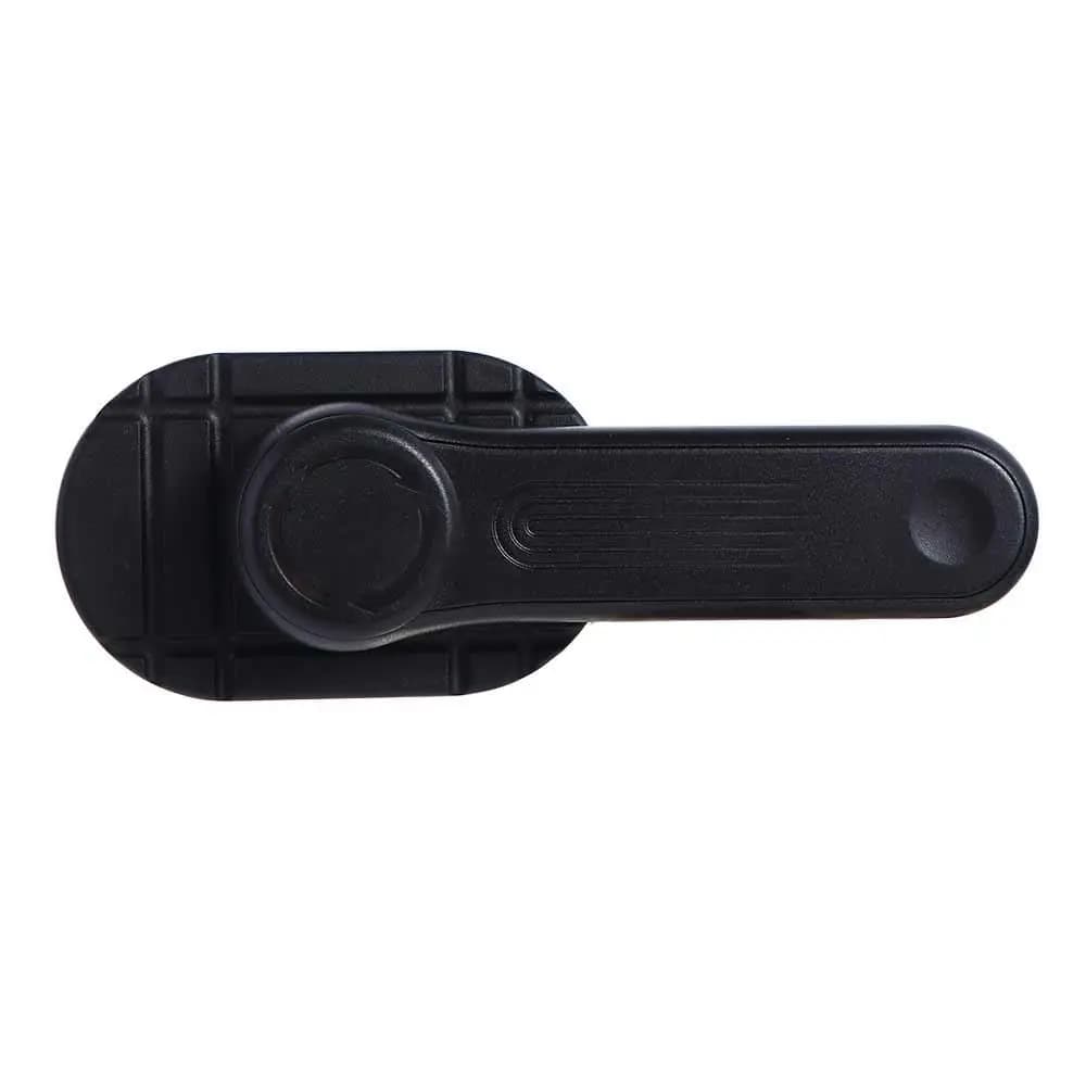 Supporto per Telefono da Auto con Testa a Sfera da 17mm, Base Adesiva Nano in ABS Nera per Vari Cruscotti