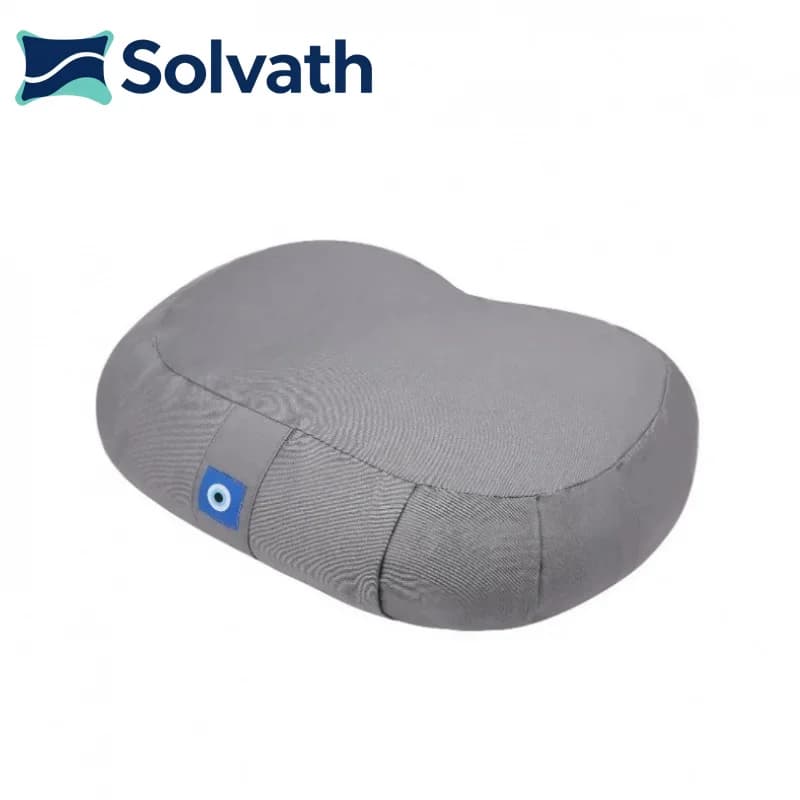 Solvath Crescent Shape Buckwheat Filled Meditation Zafu Cushion Multi Color Optional Yoga Sitting Pad