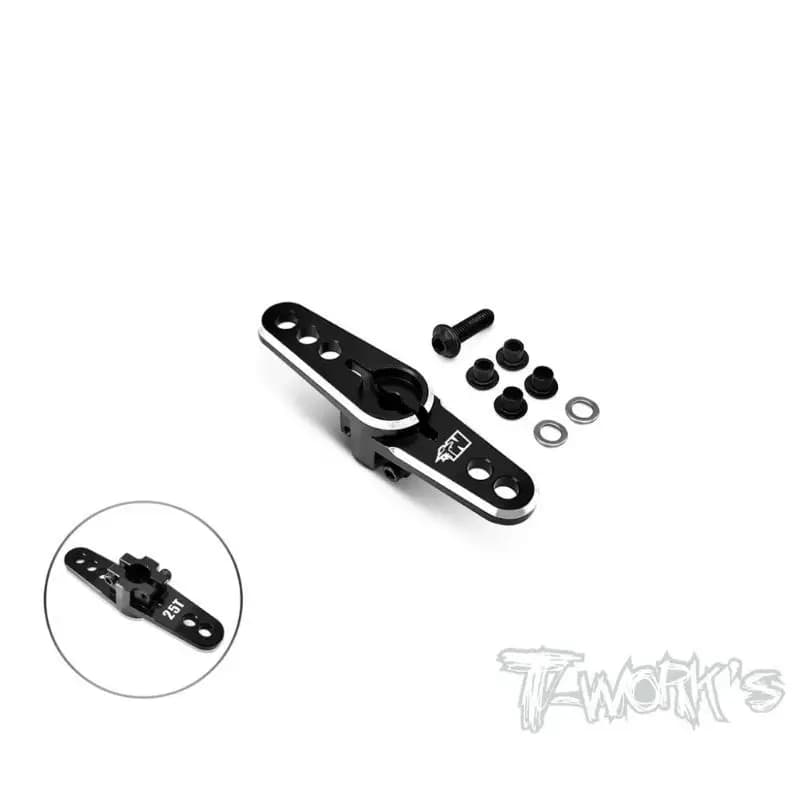 Originale T funziona TA-147H 7075-T6 Allume. Servo corno 23T /25T TH di bloccaggio + strumento RC da 1,5 mm