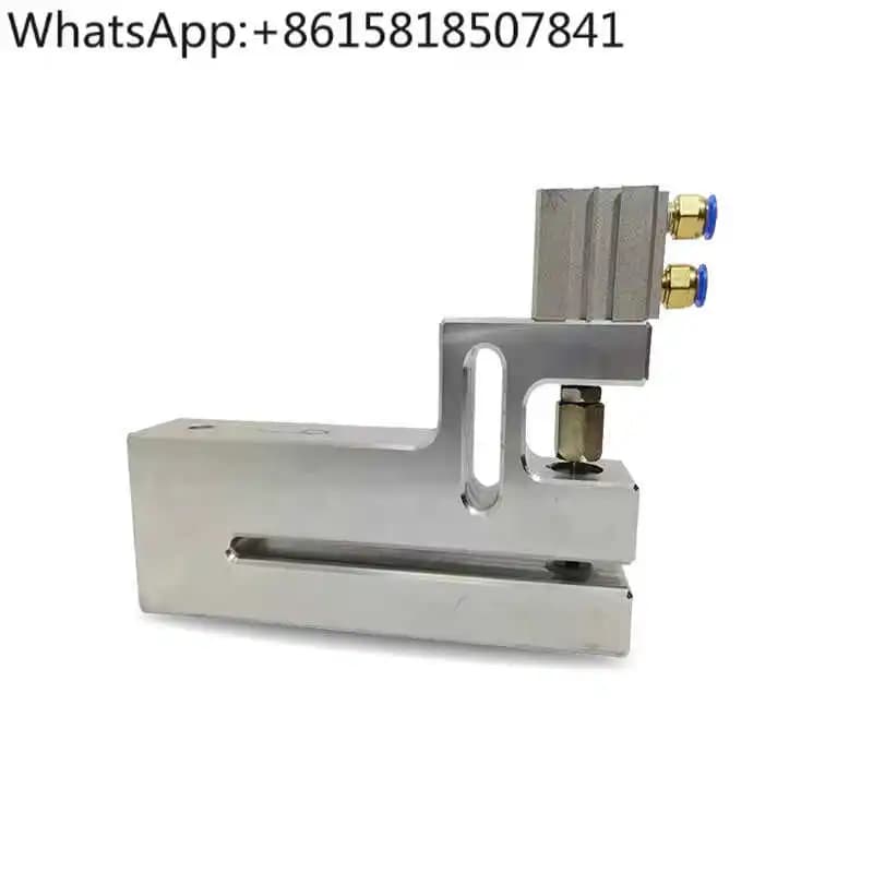 Y Shaped Y Hole Transversal Hole Knife Making Machine With One Word PE Film Punching Machine For Side Sealant OPP