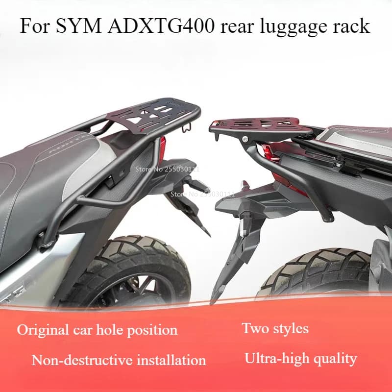PER SYM ADXTG400 ADX TG400 ADXTG-400 Modifica Portapacchi Scaffale Posteriore Portapacchi Rinforzato Bracciolo di Coda Accessori
