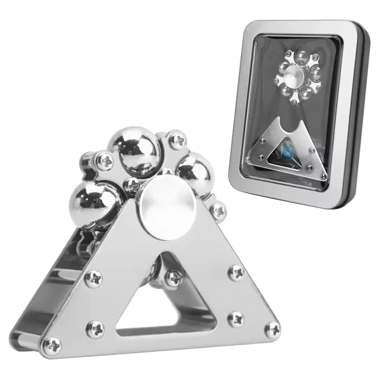 Ruota panoramica Fidget Spinner Metallo ADHD Scrivania da ufficio Gadget antistress Giocattoli per dita Regali per adolescenti Ragazzi Ragazze Adulti