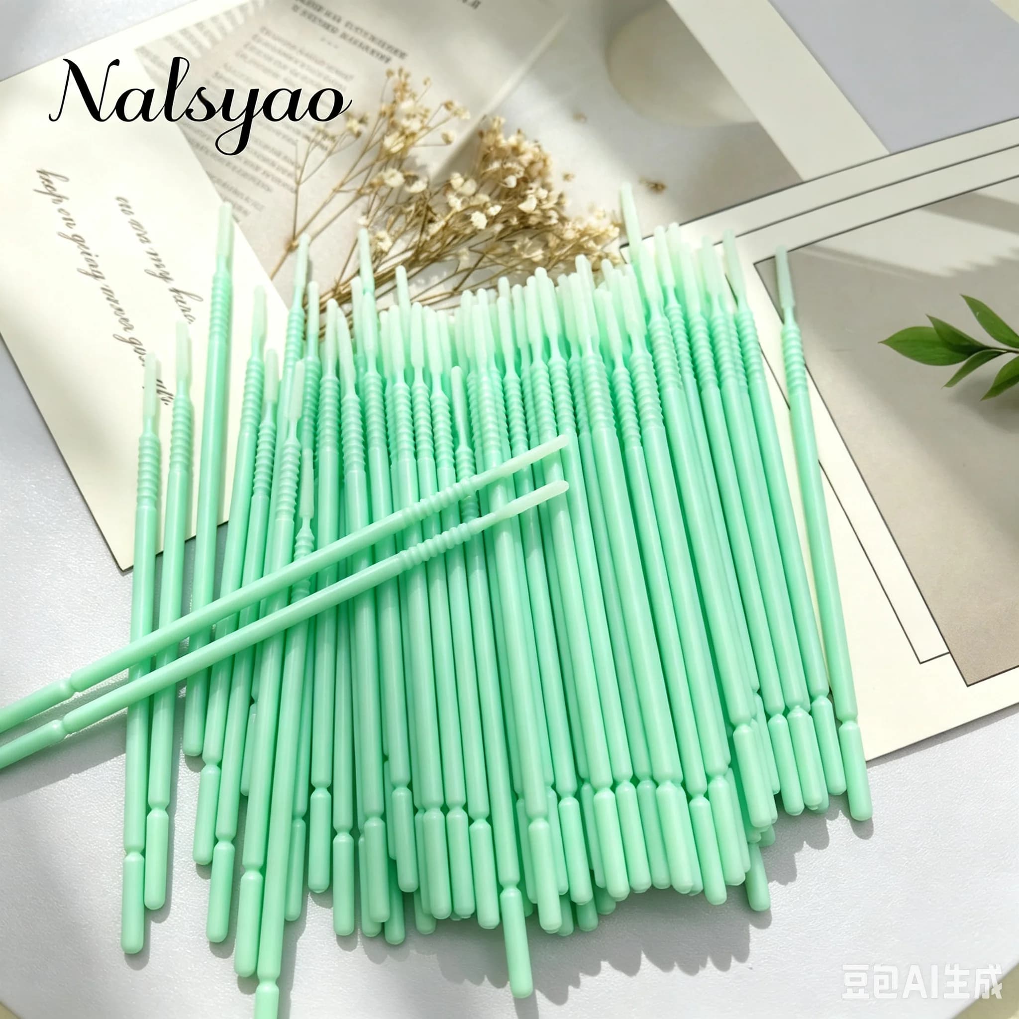 100 Pieces Tools for Make-up, Spiral Brushes for Mascara, Microbrush Disposable for Eyelashes, Applicators for Extension Eyelashes