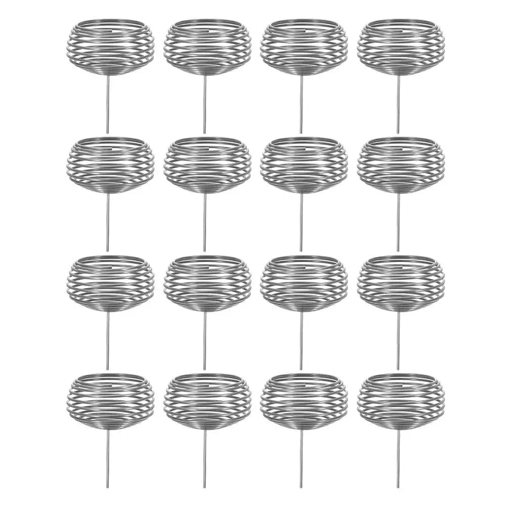 16Pcs Stainless Steel Fertilizer Basket Bonsai Potted Plant Feeding Box Orchid Flower Fertilizer Holder Garden Fertilization