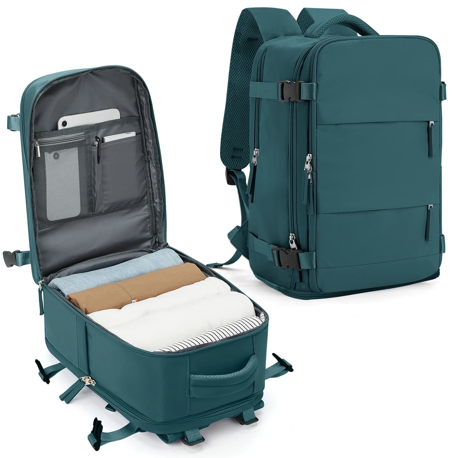 Zaino da viaggio Cabina Aereo 40x20x25 Ryanair Bagaglio a mano 40x20x25, zaino damen, Zaino da uomo Borsa da lavoro Zaino per laptop