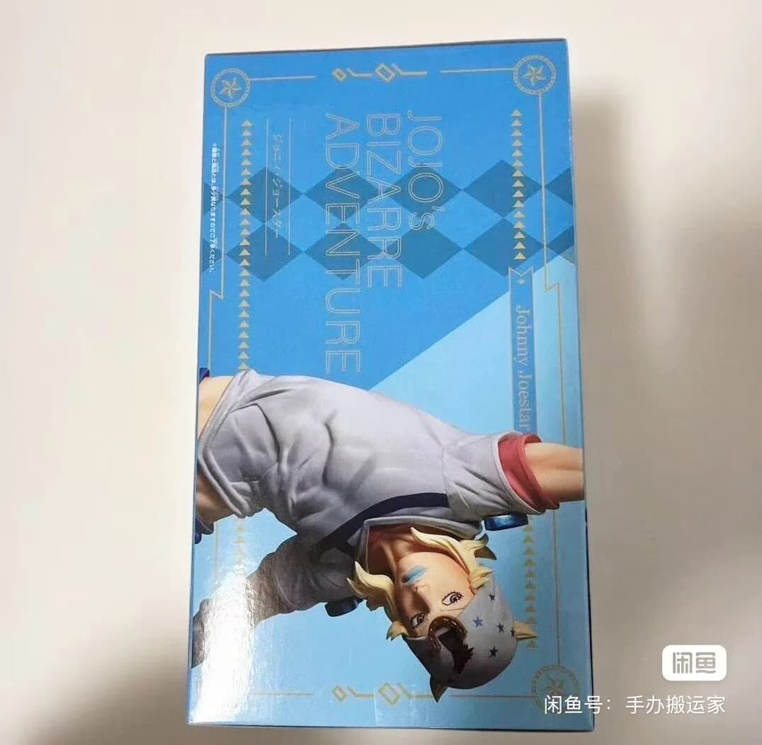 In Stock Bandai Original Banpresto Jojo S Bizarre Adventure Johnny Joestar Anime Action Figures Model Toy desktop Ornament Gifts