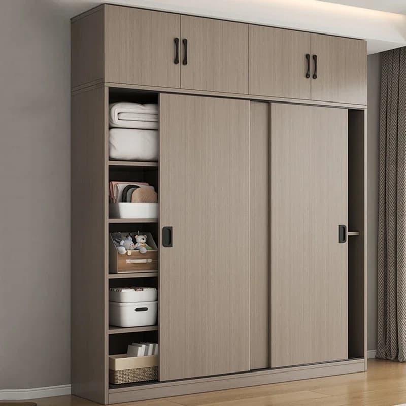ZEco Armadi di design bianco Organizzatore scorrevole Nuovo armadio per camera da letto Armadi guardaroba Scaffale di stoccaggio Armadi De Chambre FurnitureZ