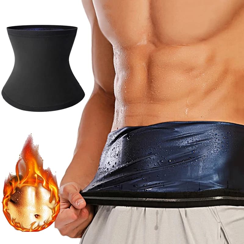 Uomini Dimagrante Shaper Del Corpo Sauna Cintura di Sudore Bruciare I Grassi Vita Trainer Corsetti Pancia Trimmer Cintura Sportiva Avvolge Modellazione Shapewear