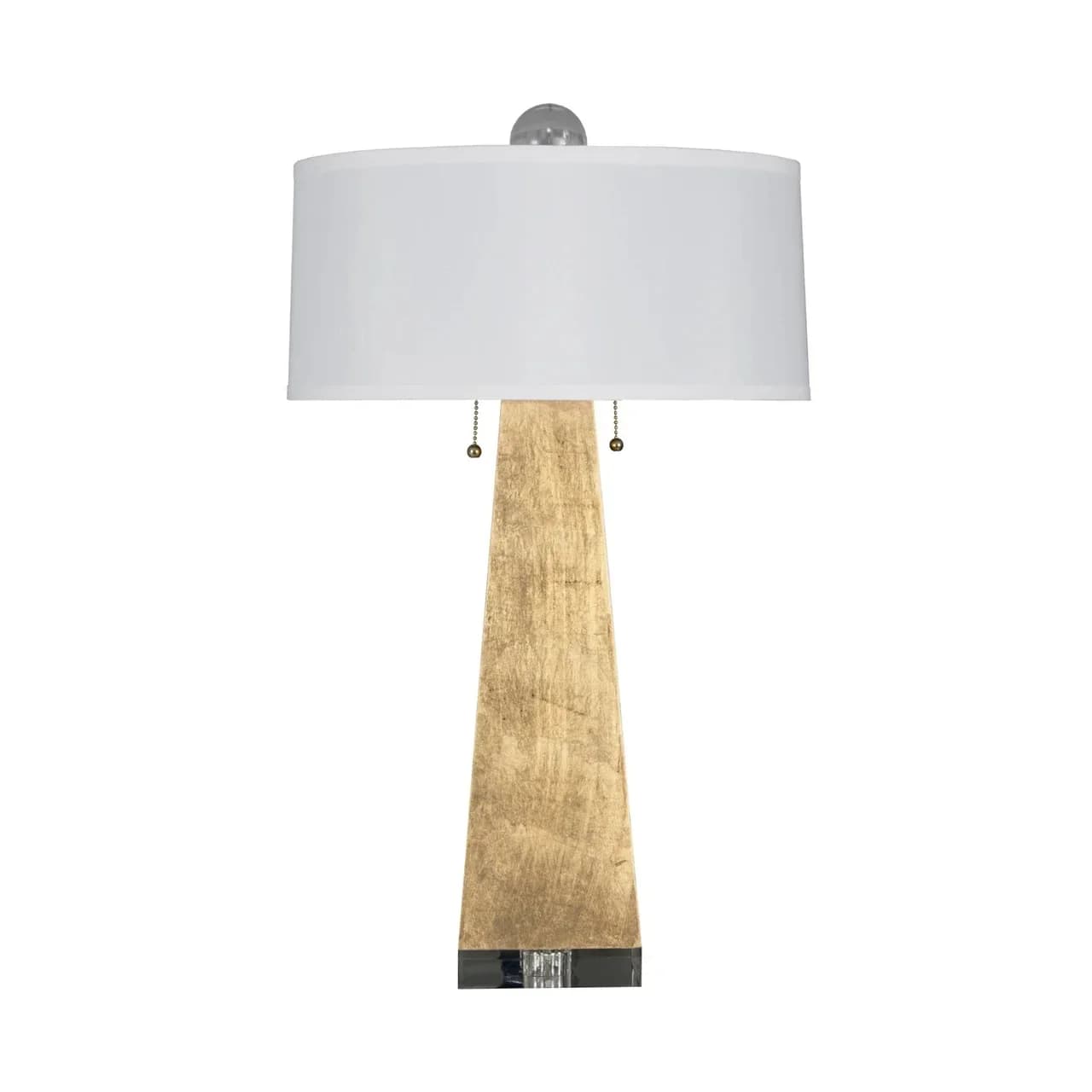 Villa hotel soft decoration design gold foil desk lamp