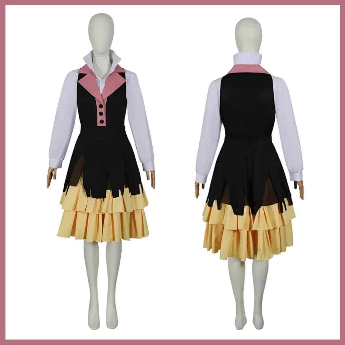 Bungo Stray Dogs Lucy Maud Montgomery Costume Cosplay Set 2025 Anime Halloween Natale Carnevale Uniforme Gonna a camicia intera