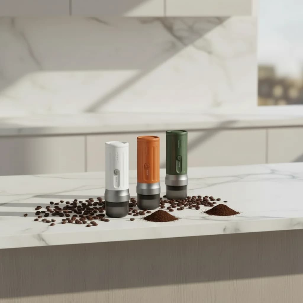 Portable Mini Espresso Machine Outdoor Manual Espresso Camping Automatic Heating Extractor Coffee Machine 20 bar PCM03S-MAX
