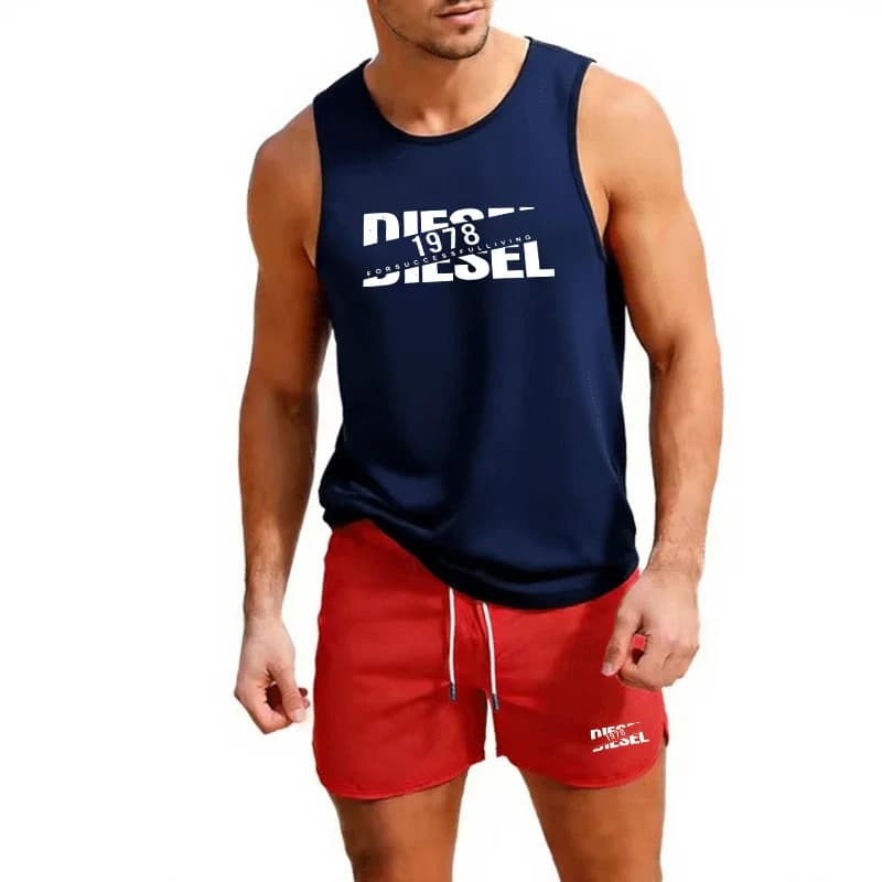 Men's Casual Trendy Outfit: Jogging, Basketball and Sports Training - European Sizes