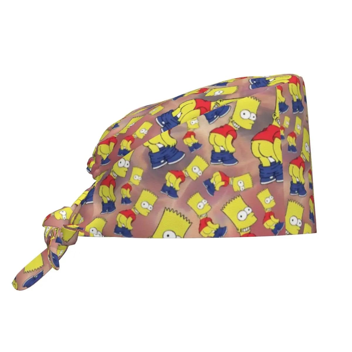 Cappello Chirurgico Traspirante Personalizzato I Simpson (Anime) – Berretto da Infermiere per Ospedale e Farmacia