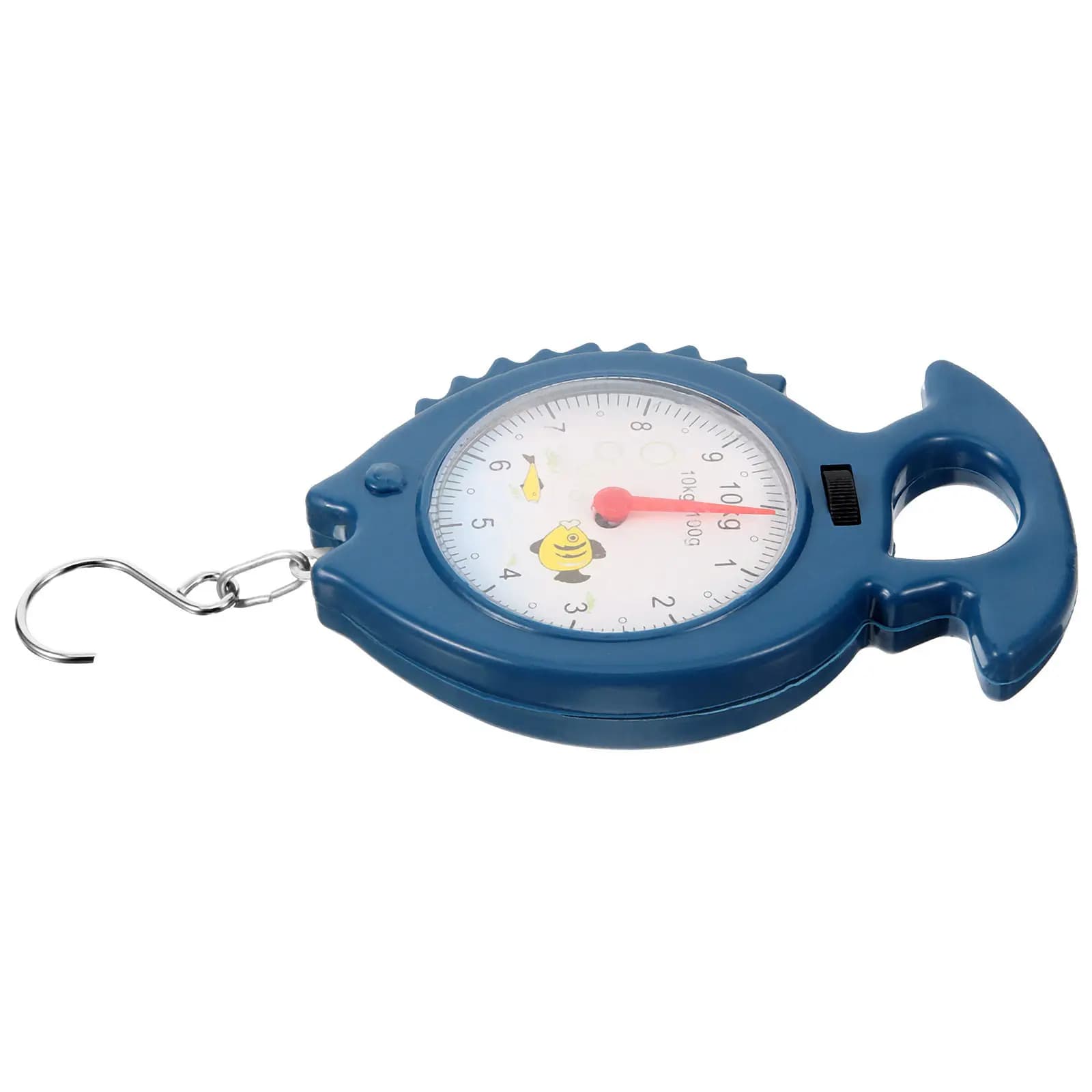Bilancia Portatile a Forma di Pesce con Struttura a Molla, Alta Precisione, Manuale, Multiuso, Piccola Bilancia Digitale per Bagagli e Viaggi