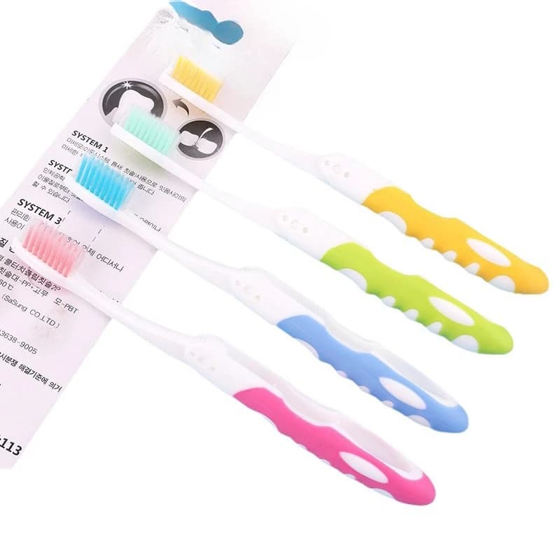 4 pezzi orale pieghevole da viaggio potabile spazzolino da denti igiene portatile spazzolino da denti strumenti per lo sbiancamento dei denti spazzolino pieghevole pulizia orale