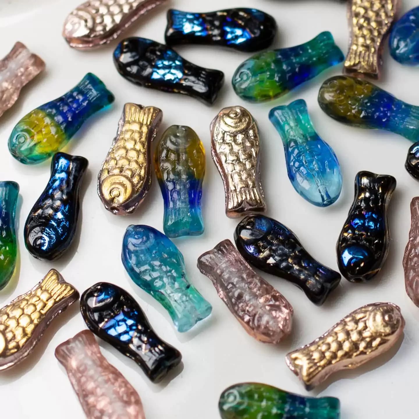 20pcs 14*6mm Loose Spacer Beads for Jewelry Making DIY Handmade Bracelets Earrings