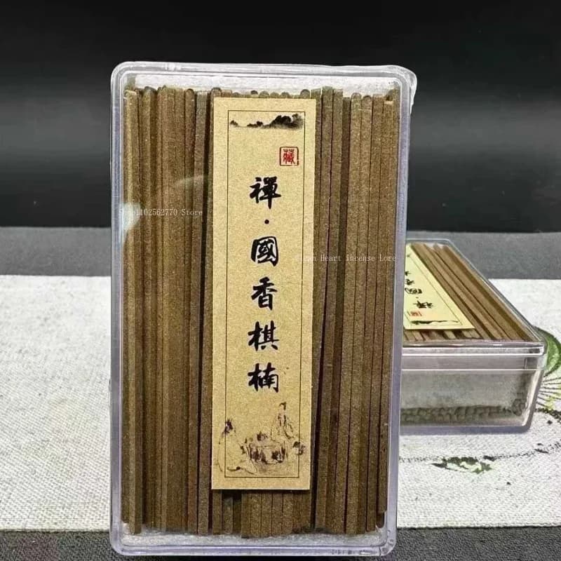100g Non-sticky Powder Natural Vietnamese Agilawood Coarse Incense Stick Household Offering Worship Buddha Purify Air Joss Stick