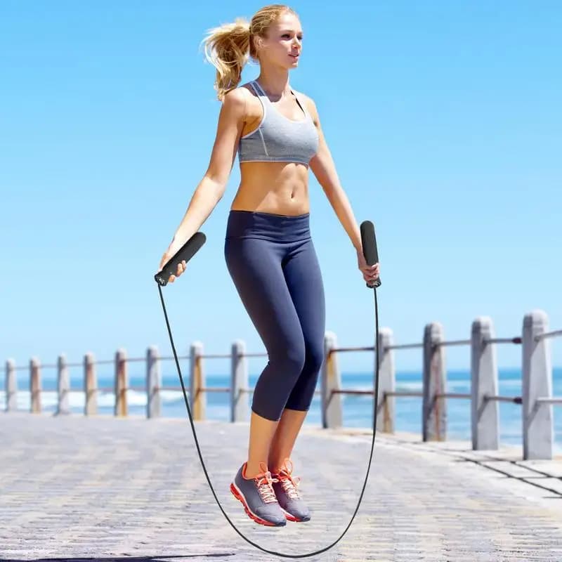 Jumping Corde Adjustable Jumping Ball Bearing Exercise Equipment for Home Gym Exercises Sports Playground School