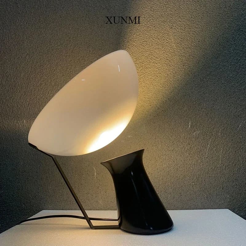 Danish Designer Creative Acrylic LED Table Lamp Modern Living Room Bedroom Bedside Study Reading Light Radar Home Decor Lighting