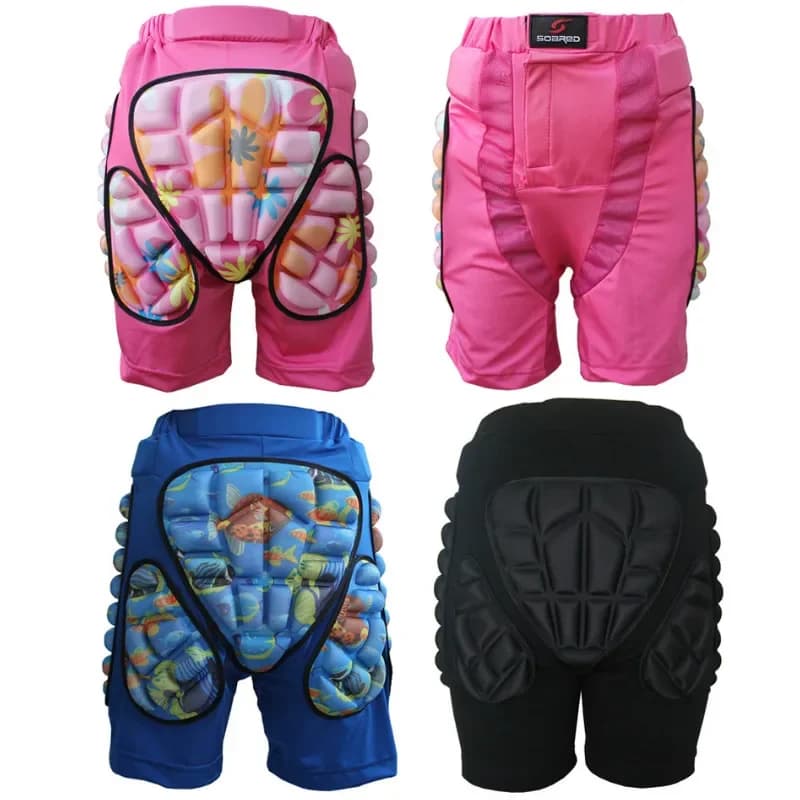 Children's hip protector Ski Snowboard Skating Protective shorts for skis Fall resistance Wheel-skating padded protection