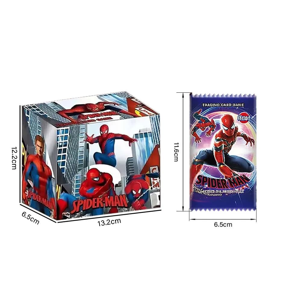 2026 Popolare per Collezione di Carte Spiderman, Gioco di Carte, Cartone Animato Spider-Man, Regalo di Compleanno, Regali per le Feste, Giochi da Tavolo