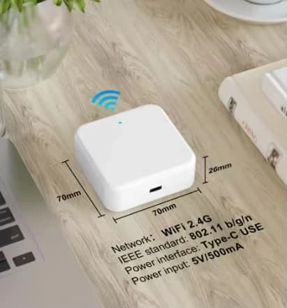 TTLOCK Gateway G2 G3 Hub Bluetooth a WiFi con RJ45 POE 4G LTE per il controllo di serrature smart home tramite l'app TTLOCK