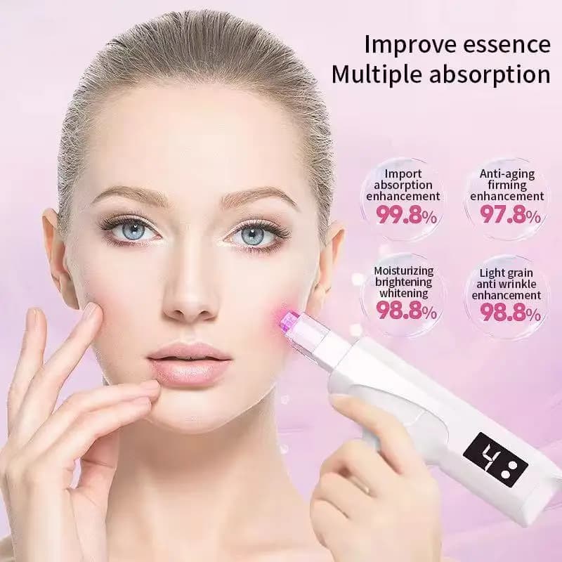 Multifunction Nano Water light Gun Face Device Anti-aging Lifting Skin Red And Blue Dispel Removal Skin Care Beauty Equipment
