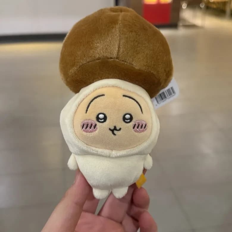 Chiikawa Series Mushroom Hachiware Halloween Plush Pendant Backpack Pendant Plush Gift for Kids/Friends