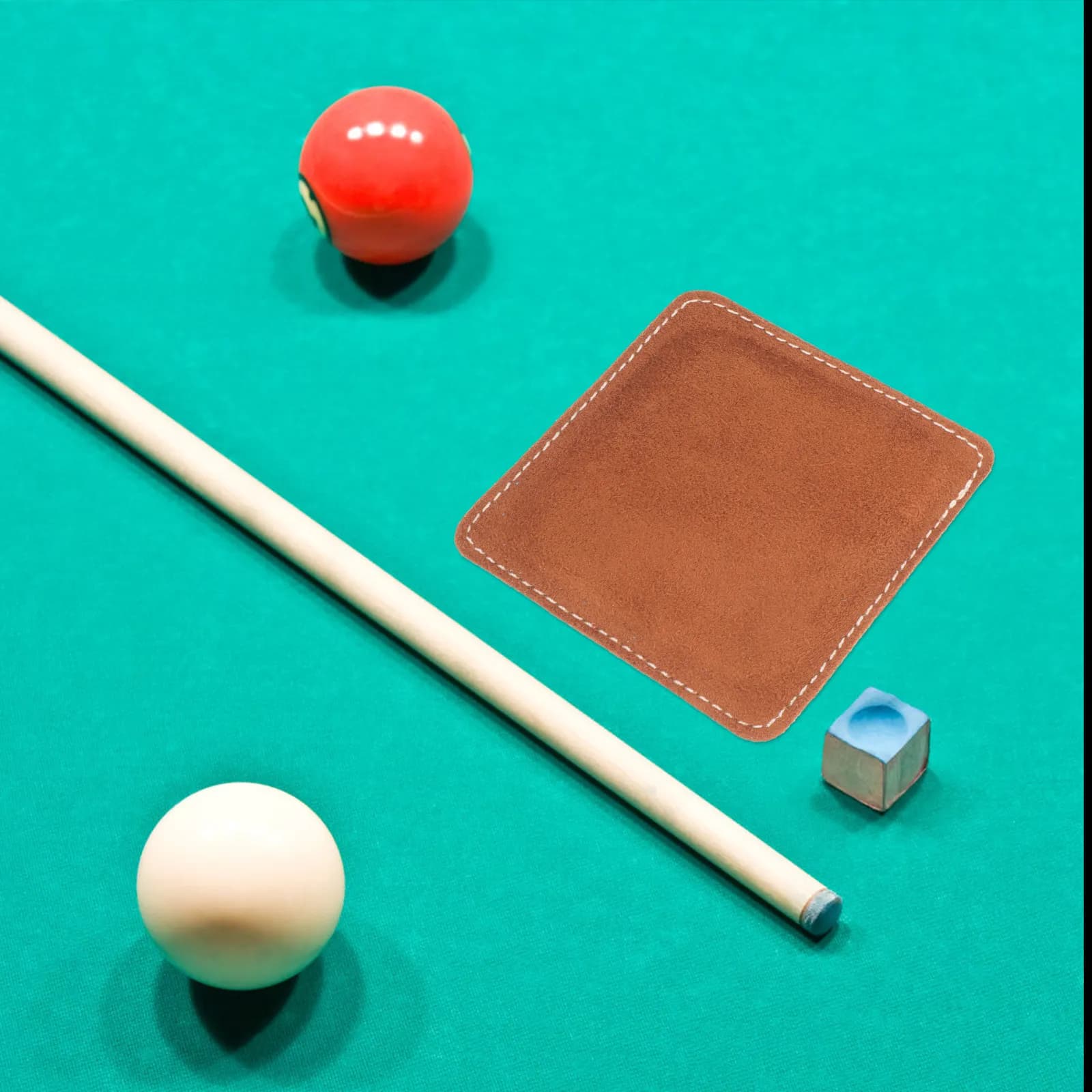 Wear Resistant Billiard Cue Cleaner Towel Easy Grip Cue Shaft Polisher Reusable Pool Snooker Cleaning Cloth for Daily