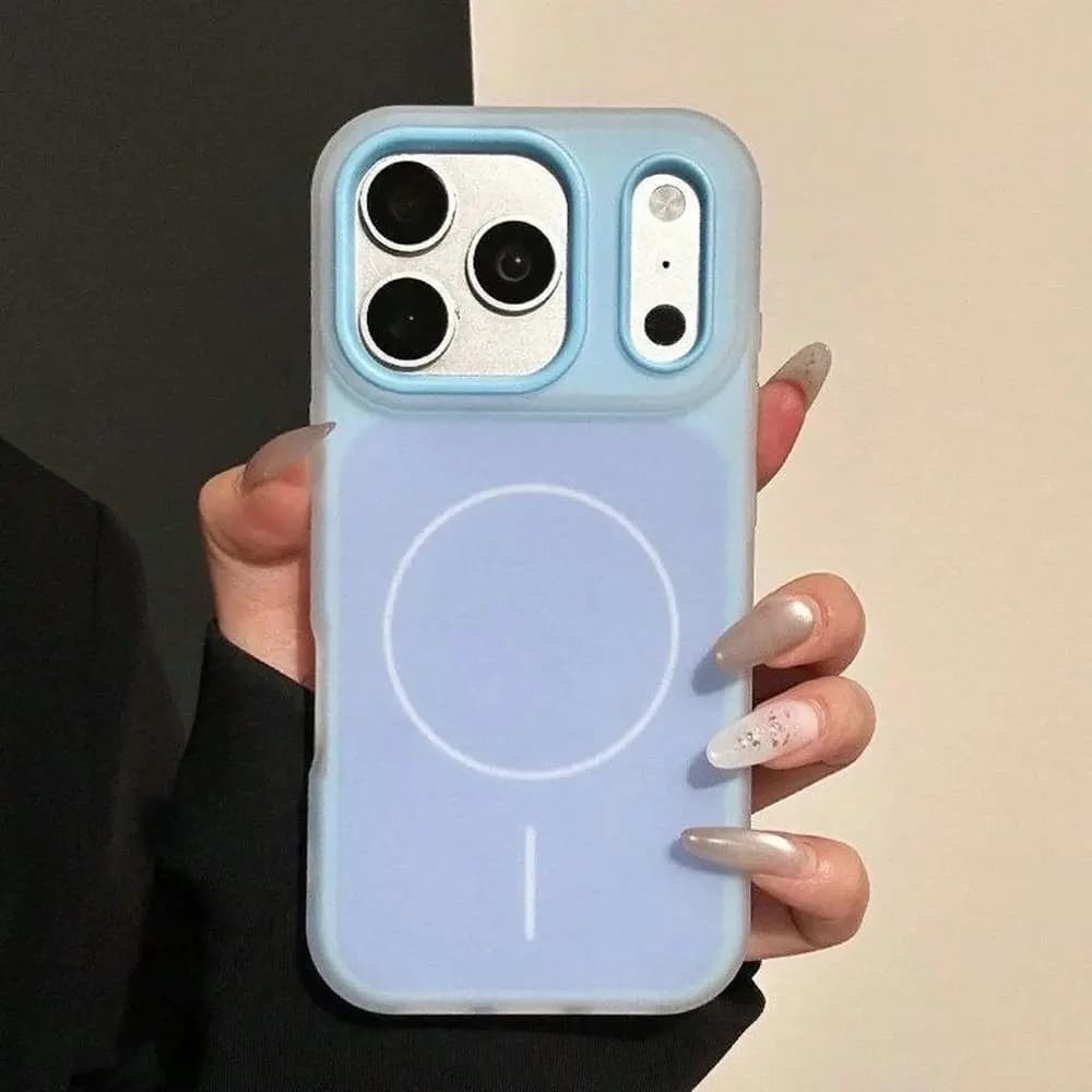 Candy Jelly Color Phone Case For17 Pro Max Magsafe Bumper Matte Back Cases CoverMade From Friendly Mate