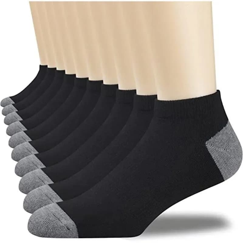 Calzini da uomo color block 2026, calzini alla caviglia bassi traspiranti e comodi alla moda da uomo, calzini da uomo 1-50 paia