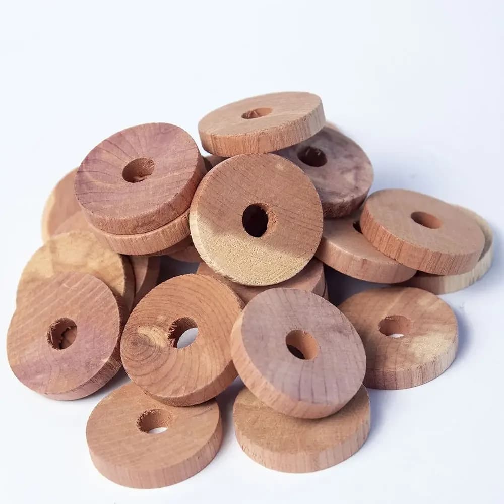 10 Pz/set Blocco di Cedro Deterrente Odore Fresco Insetto Guardaroba Salute Vestiti Naturali Trafor Repellente Per Insetti Falena Polilla Palle s