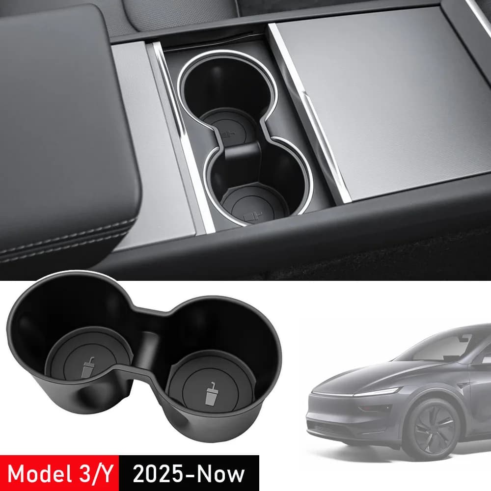 USVOTOV Tesla Model Y Juniper Model 3 2025 Accessories Central Console Organizer Insert Storage Box Glasses