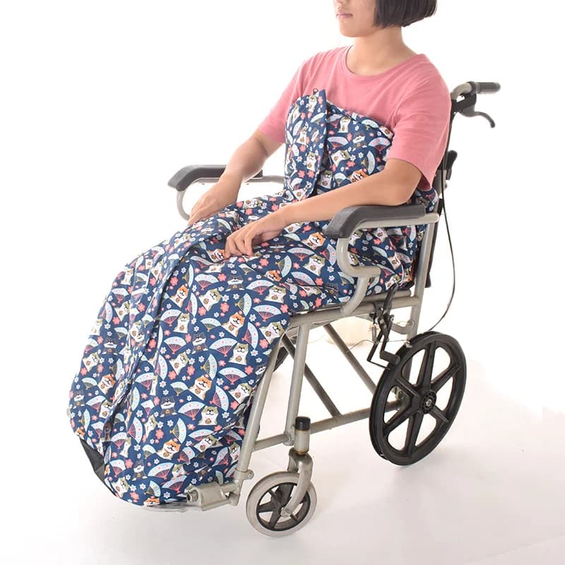 Winter Wheelchair Warmer Blanket Waterproof Thickened Wheelchair Patients Warm Covers Elderly Windproof Leg Guard Warm Cover