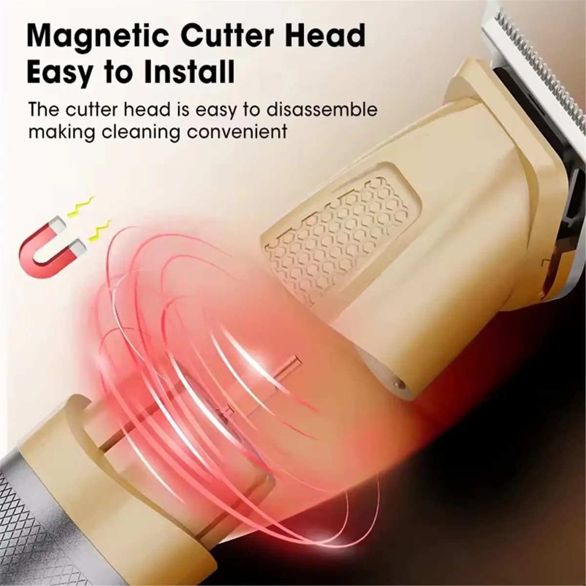 （HOUSEHOLD TOOL）YJ-101 with Charging Base IPX6 Body Beard Foil Face Shaver Hair Trimmer for Men 6 in 1 Rechargeable Electric Raz
