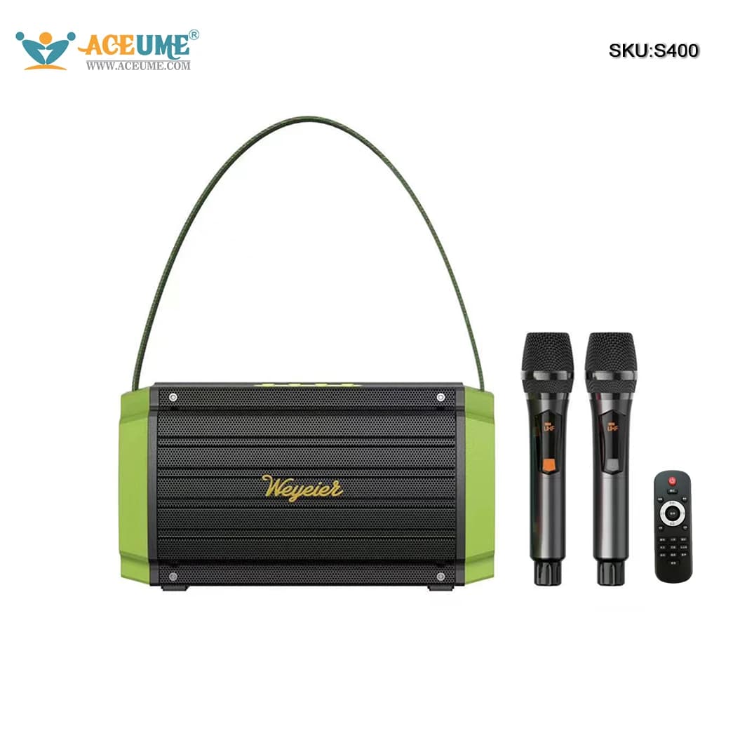Sistema audio karaoke professionale mobile e portatile per esterni, microfono Bluetooth per danza quadrata, macchina tutto in uno per karaoke
