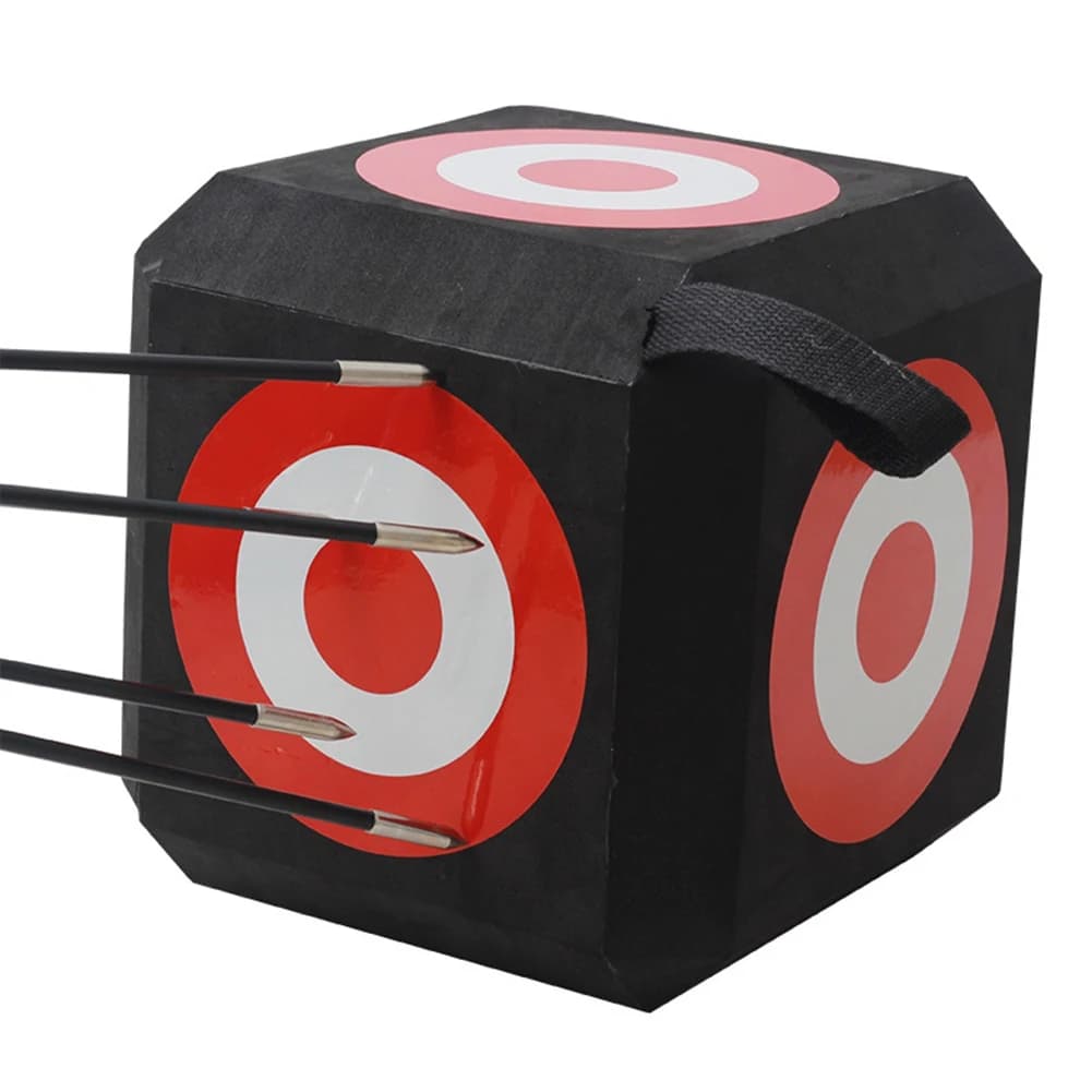 【STOCK】3D Archery Target Chunk Layered Target Chunk Mo EVA Layered Target, Black, 9.05inch