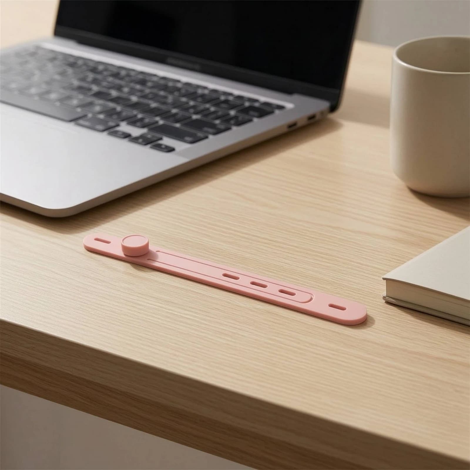 Silicone Tie Strap Flexible Silicone Cable Strap Reusable Cable Ties Adjustable Cord Organizer Easy to Open and Close for Travel