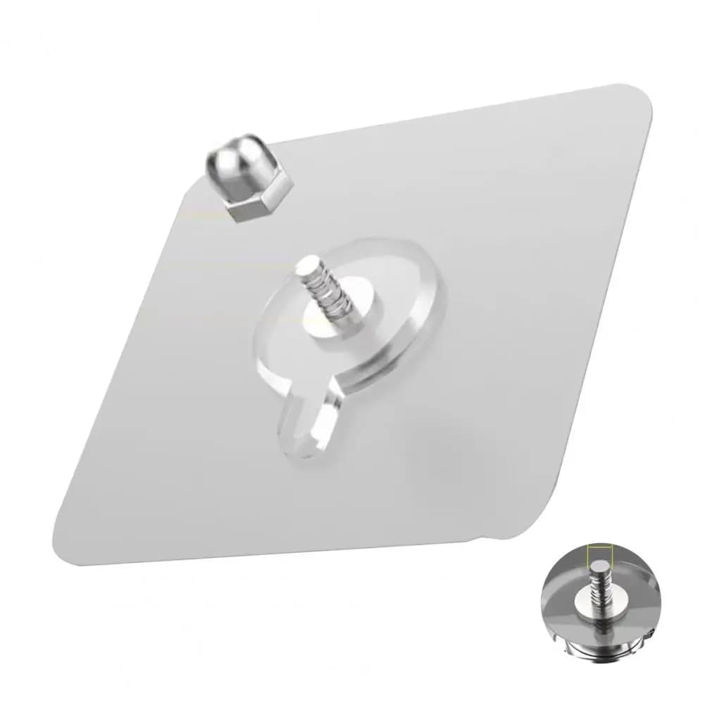 Set di Ganci da Parete 5/10/20 Pezzi, Ganci Adesivi Resistenti Senza Foratura, Appendi Quadri, Adesivi Robusti per Bagno e Cucina