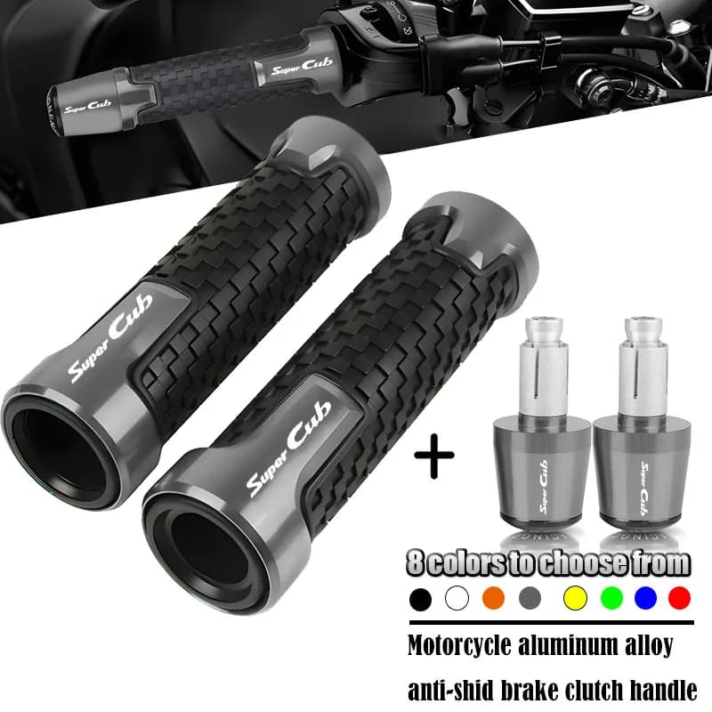 2025 New Moto Handle Bar End Weight Handle Handlebar Handlebar Plug for Honda Super CUB C70 90 110 C125 CT125