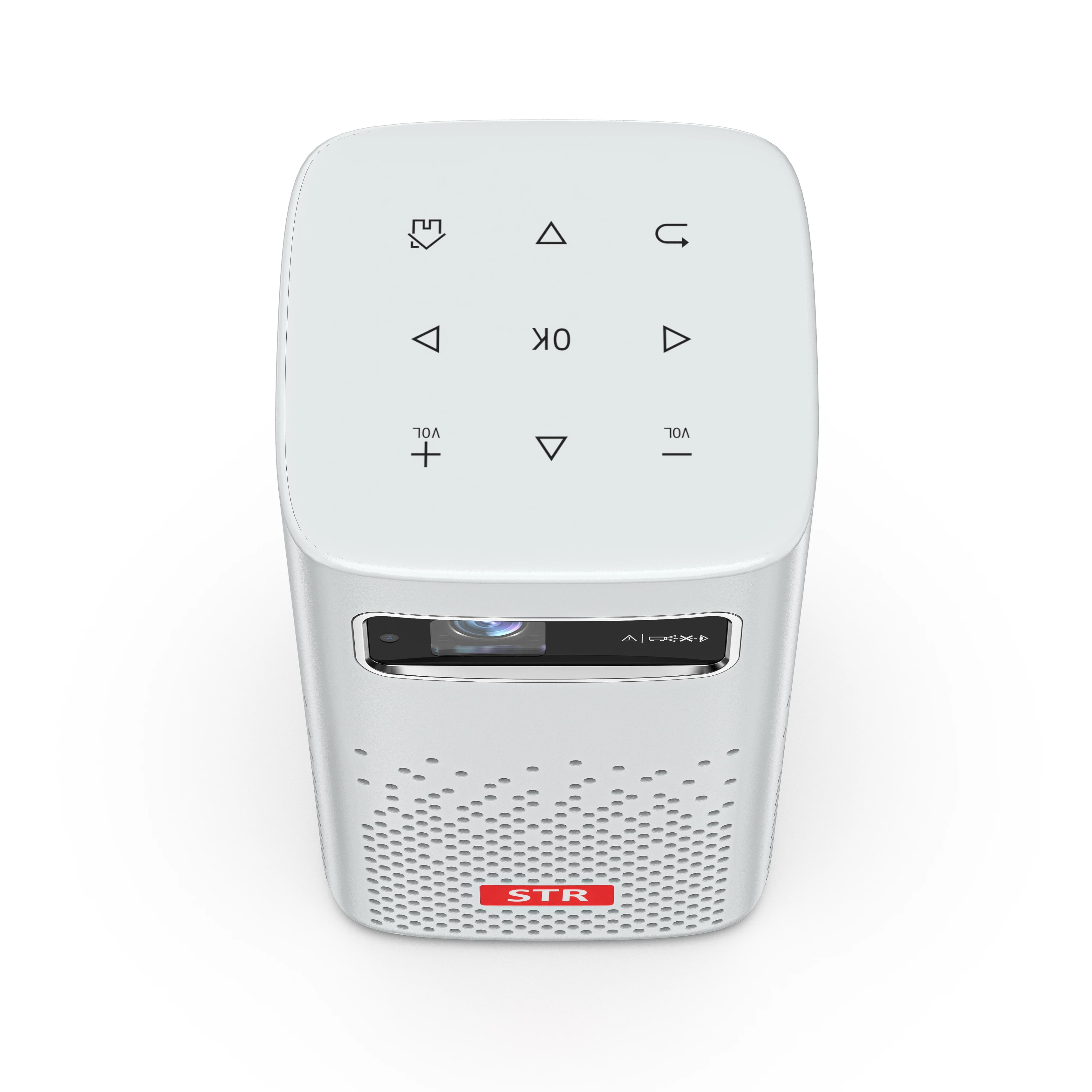 Proiettore DLP Smart XY Portatile per Esterni, Proiettore Wireless Android Pico, Mini Proiettore Video 4K per Telefono Cellulare