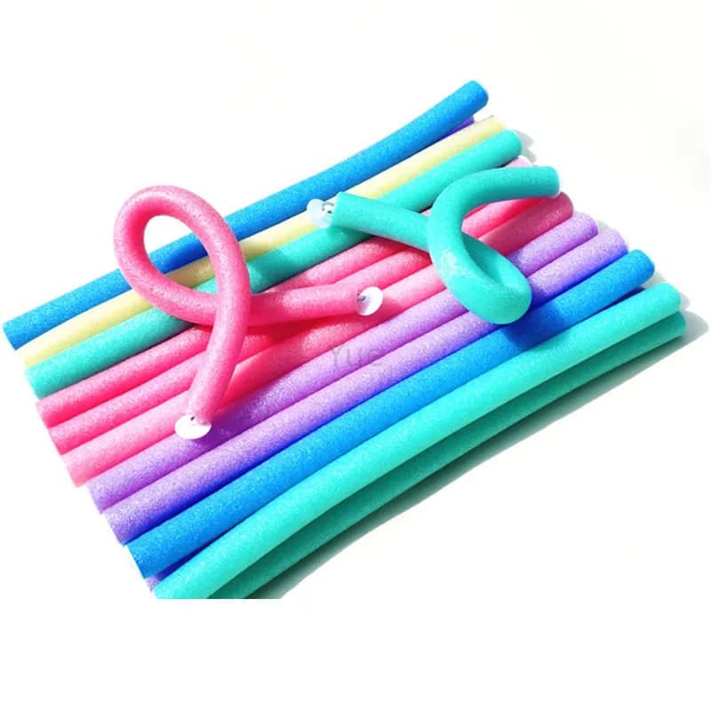 10 pz/set colore casuale multifunzione Twist Sponge bigodino per capelli No Heat Hair Roller Wave Formers strumento per lo Styling dei capelli all'ingrosso