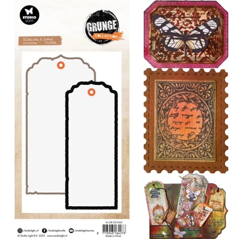Tag & Tickets New 2025 Metal Cut Dies and Clear Stamps Stencil Scrap Booking to Make Paper Engraving Frames Card Craft Set